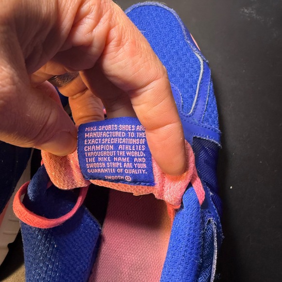 Nike Dual Fusion ST 2 Women Blue Pink Running Shoes Sneakers Size 8 activewear - Picture 10 of 13